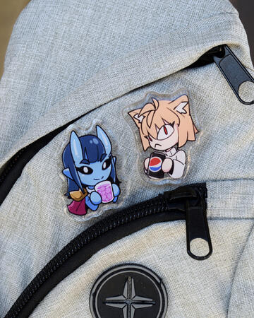 1.5&quot; Acrylic Pins