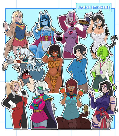 Large Stickers